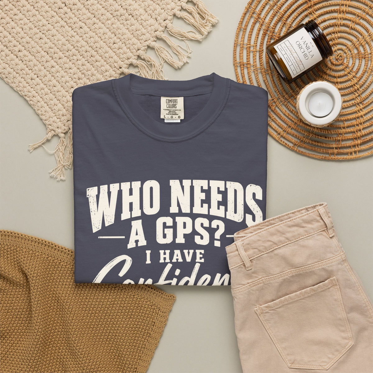 Who Needs GPS T-shirt