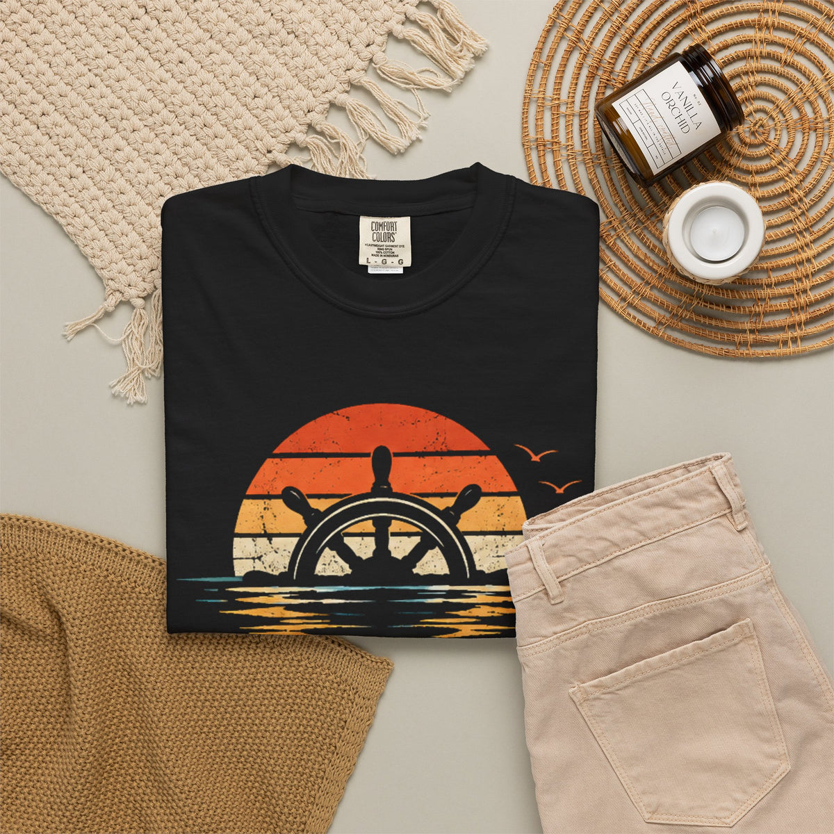 Sunset Wheel T-shirt