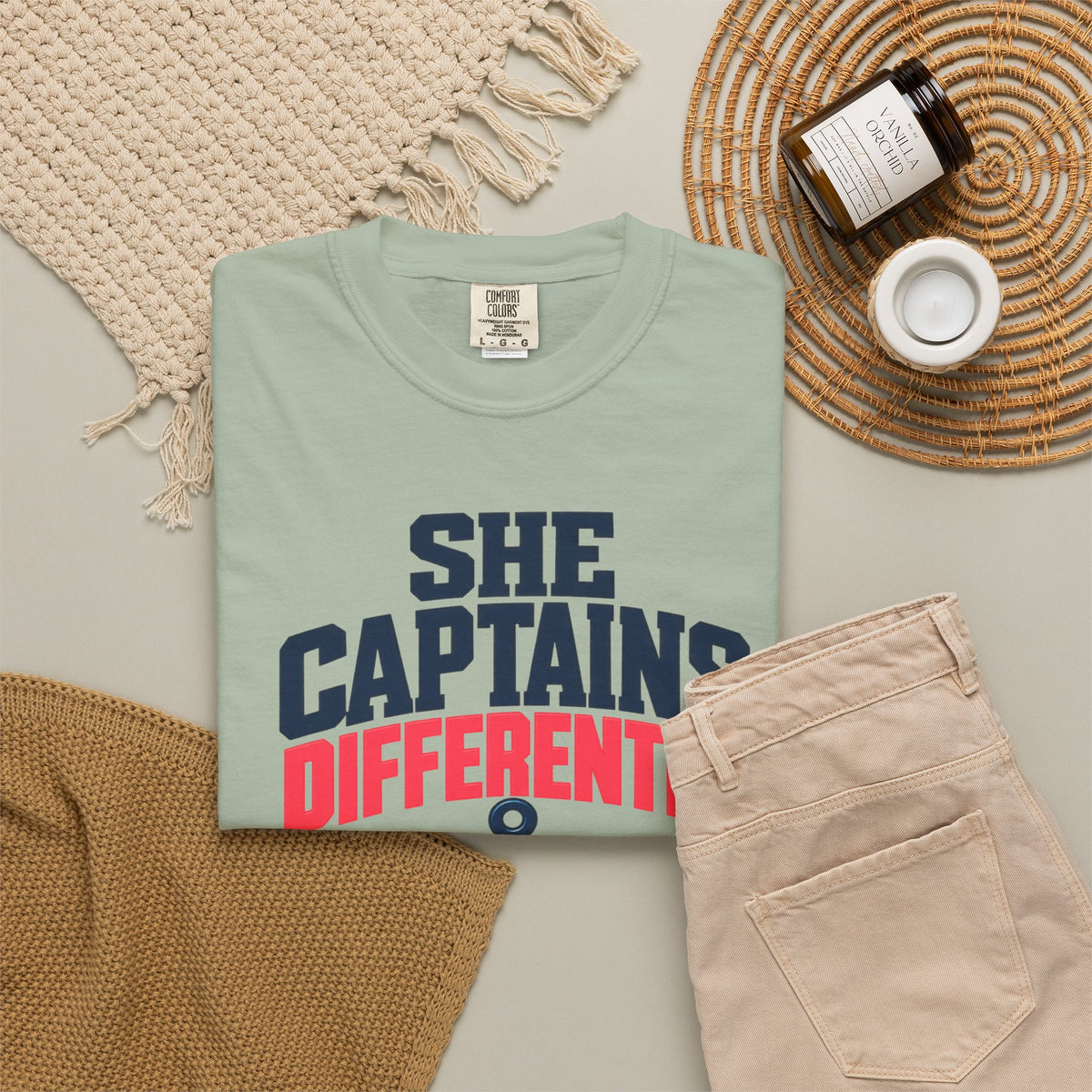 She Captains Heals T-shirt