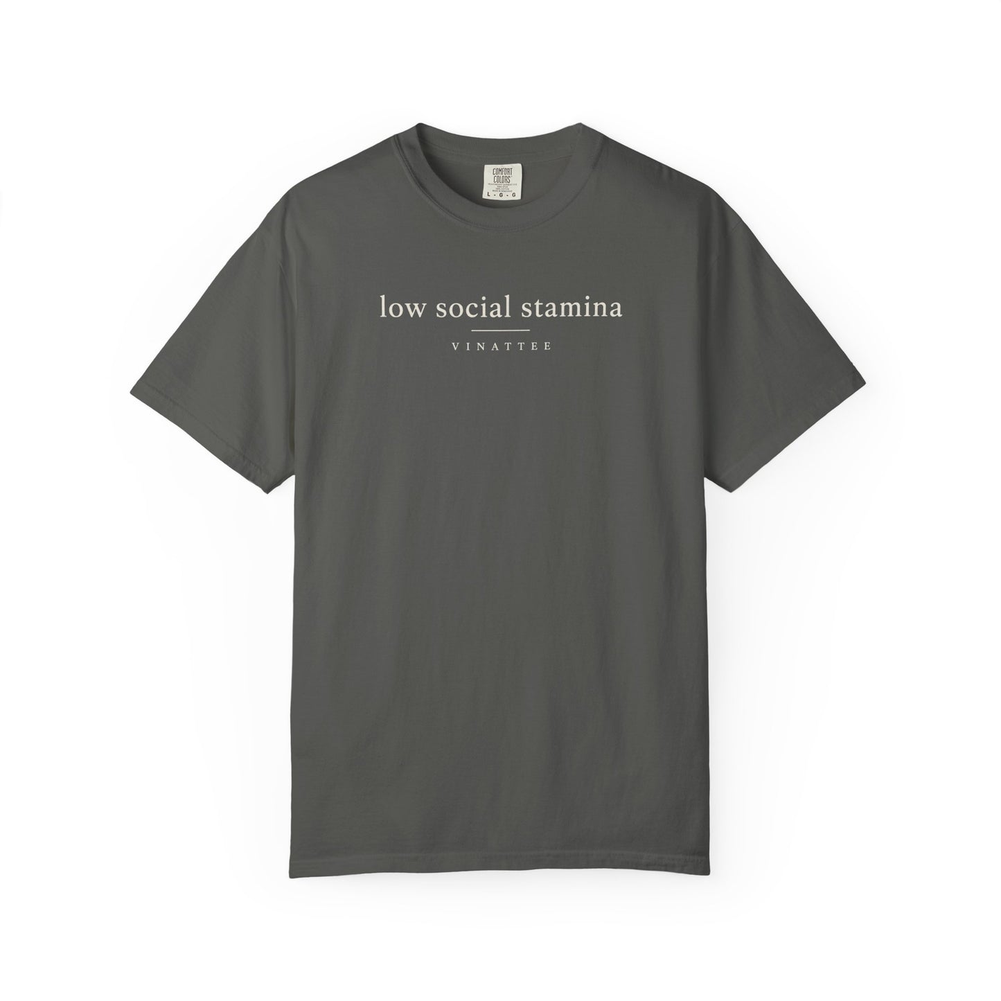 Low Social Stamina T-shirt