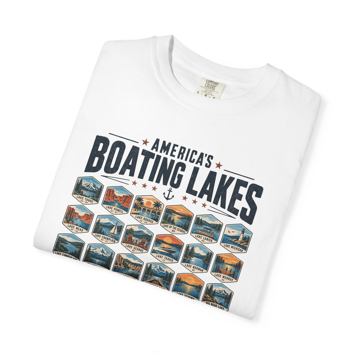 Boating Lakes T-shirt