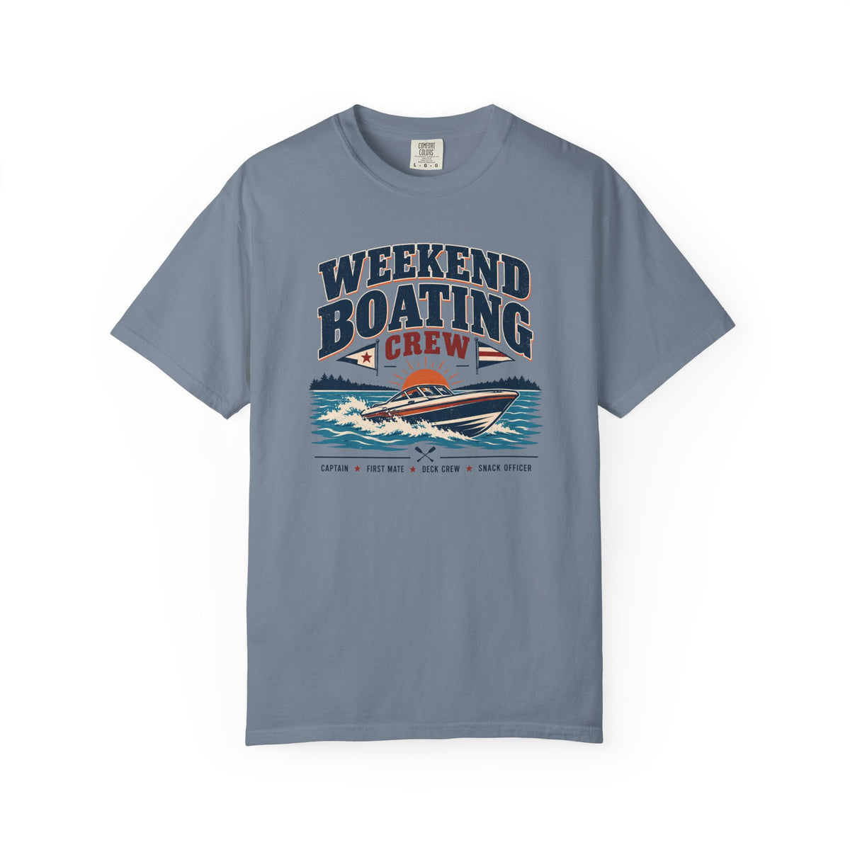 Weekend Boating Crew T-shirt