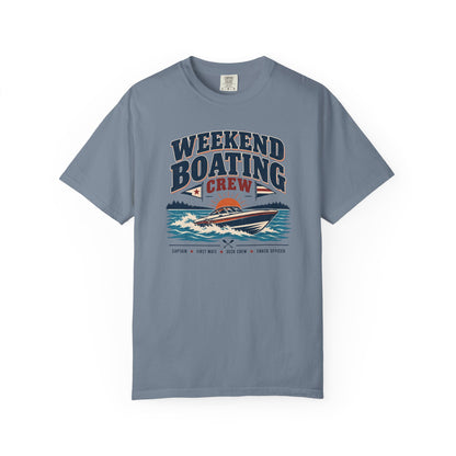 Weekend Boating Crew T-shirt