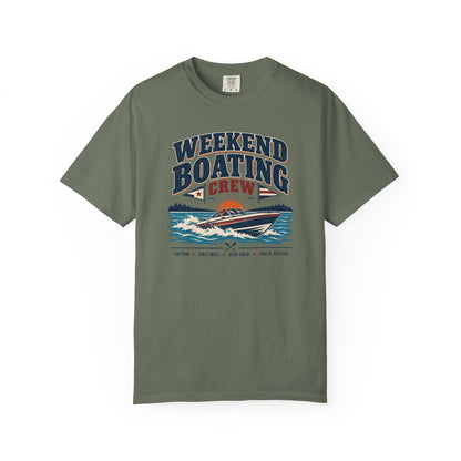 Weekend Boating Crew T-shirt