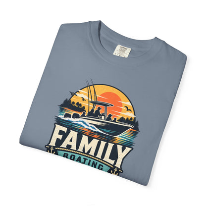 Family Boating Badge T-shirt
