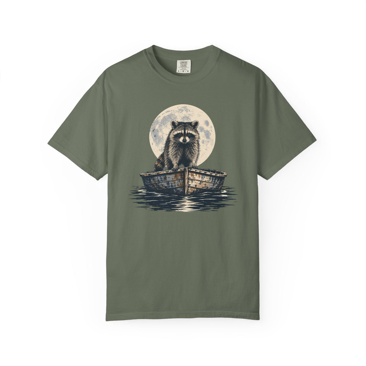 Boating Racoon T-shirt