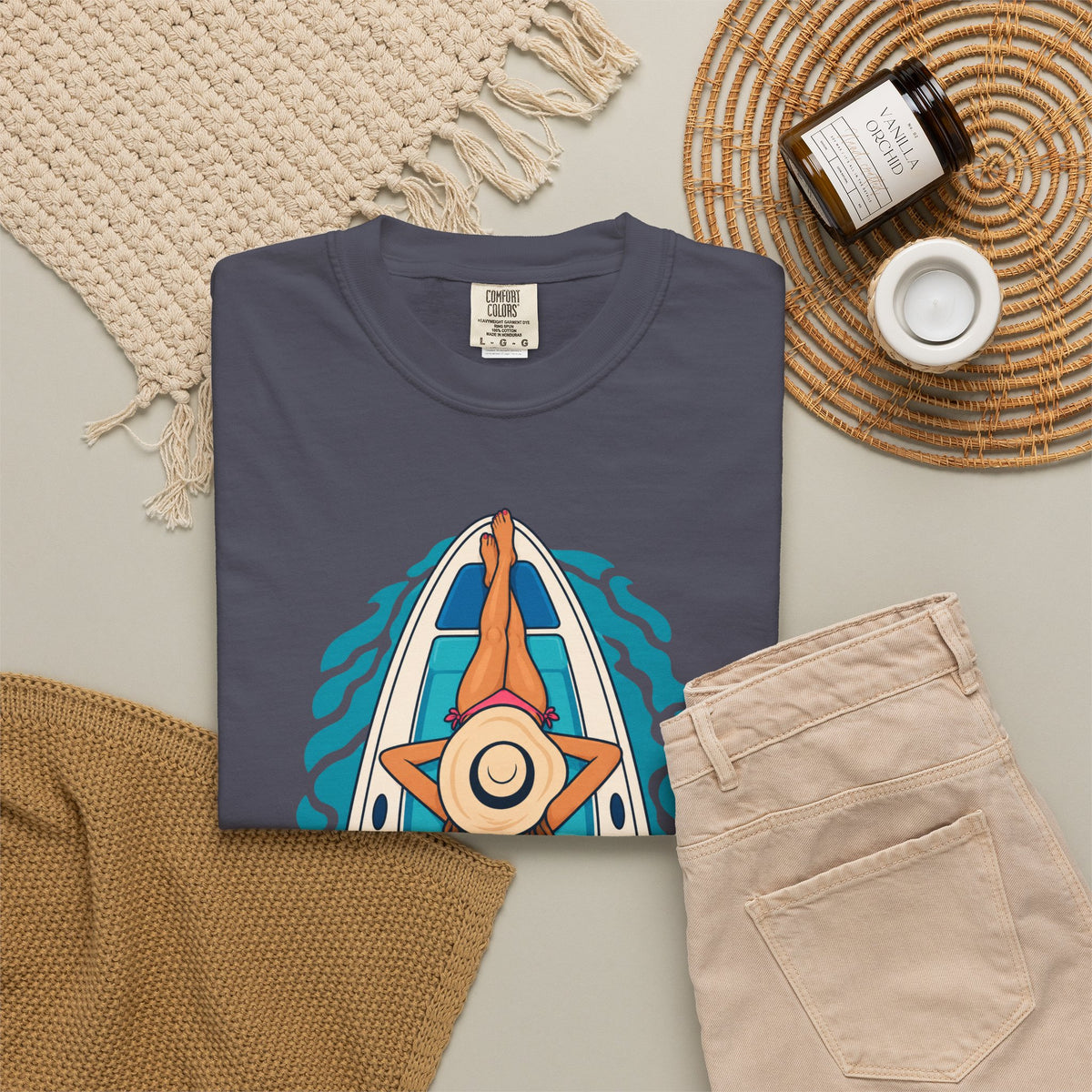 Girl On Water T-shirt