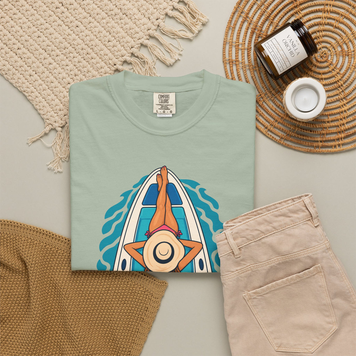 Girl On Water T-shirt