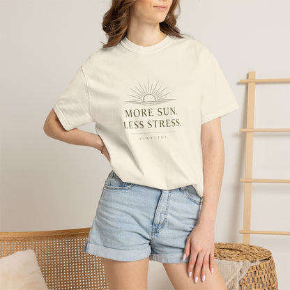 More Sun, Less Stress T-shirt