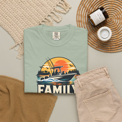 Family Boating Badge T-shirt