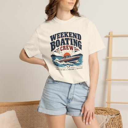 Weekend Boating Crew T-shirt