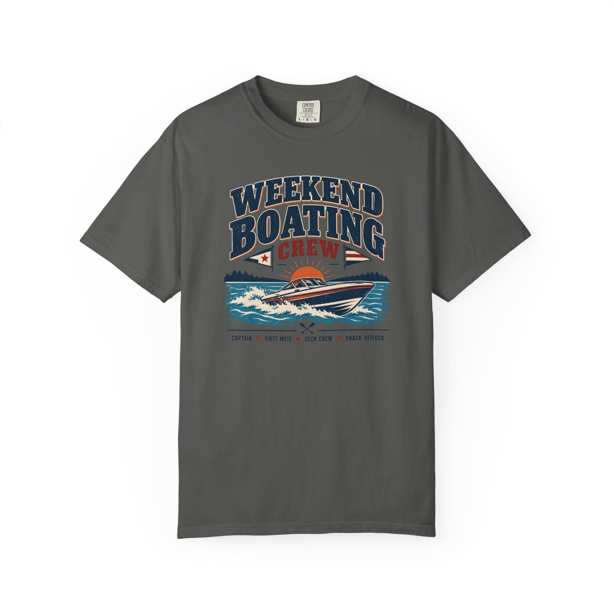 Weekend Boating Crew T-shirt