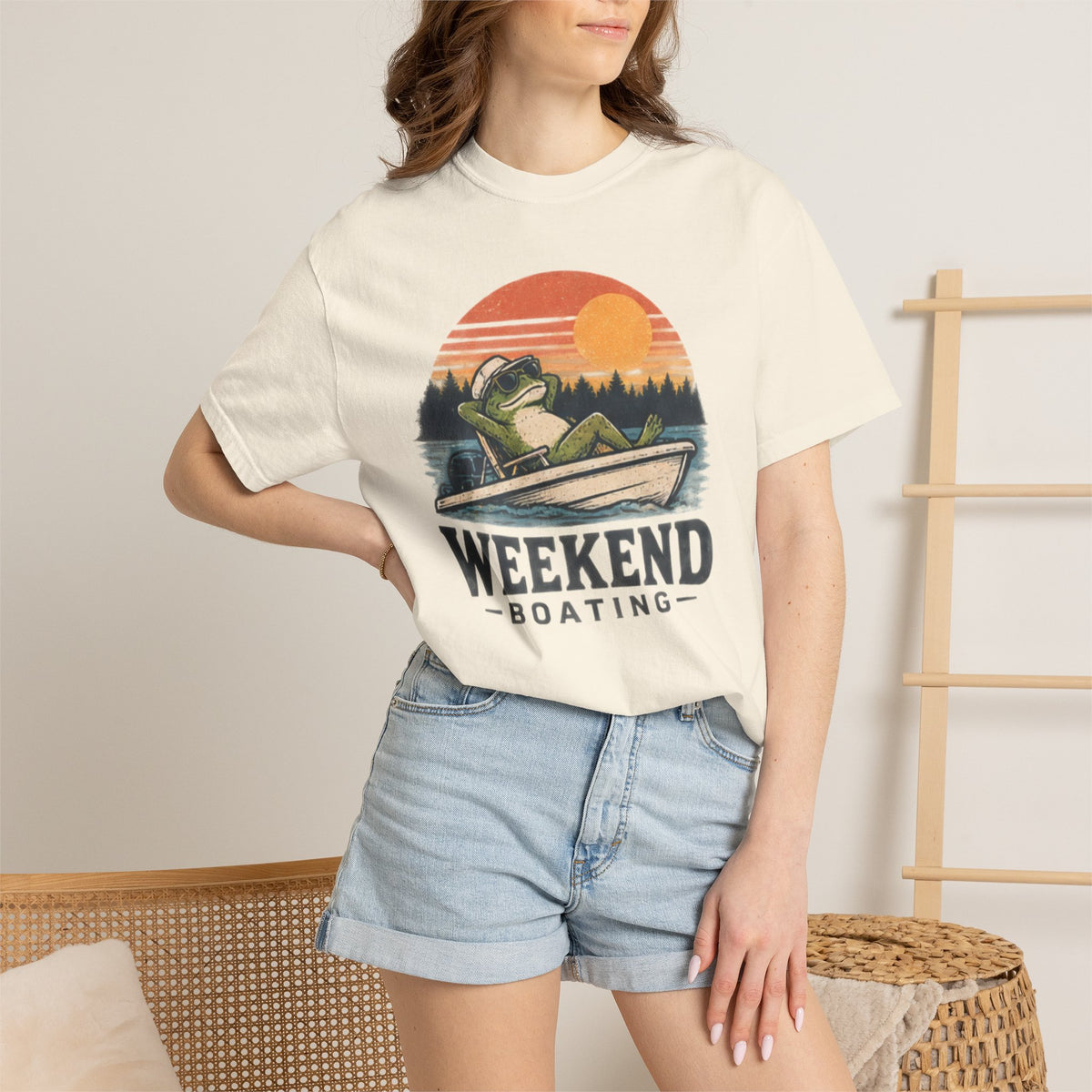 Frog Boating T-shirt