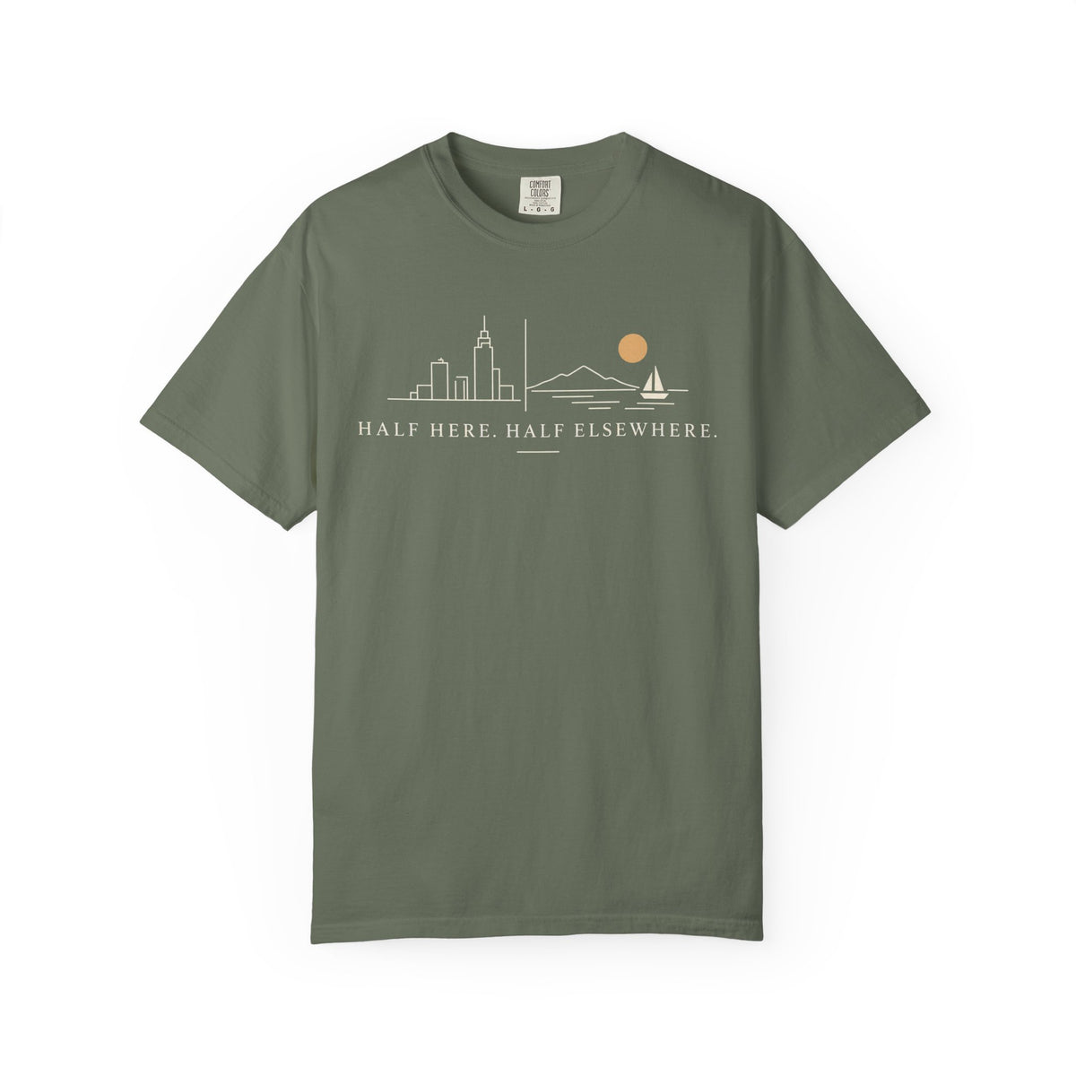 Half Elsewhere T-shirt