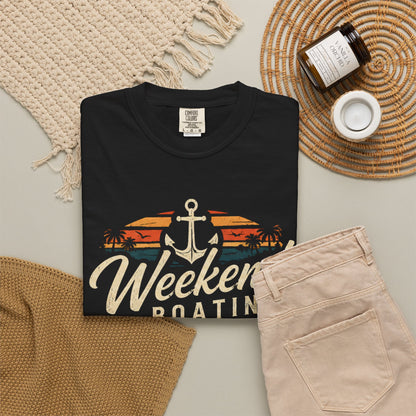 Retro Sunset Weekend T-shirt