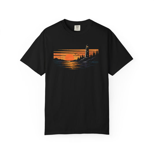 Sunset Lighthouse T-shirt