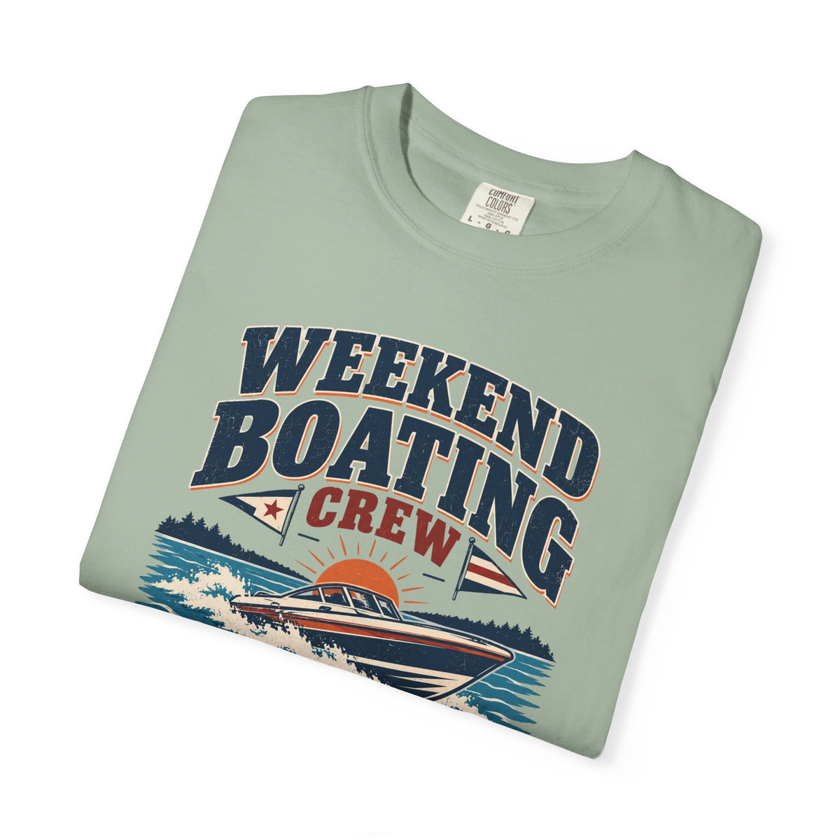 Weekend Boating Crew T-shirt