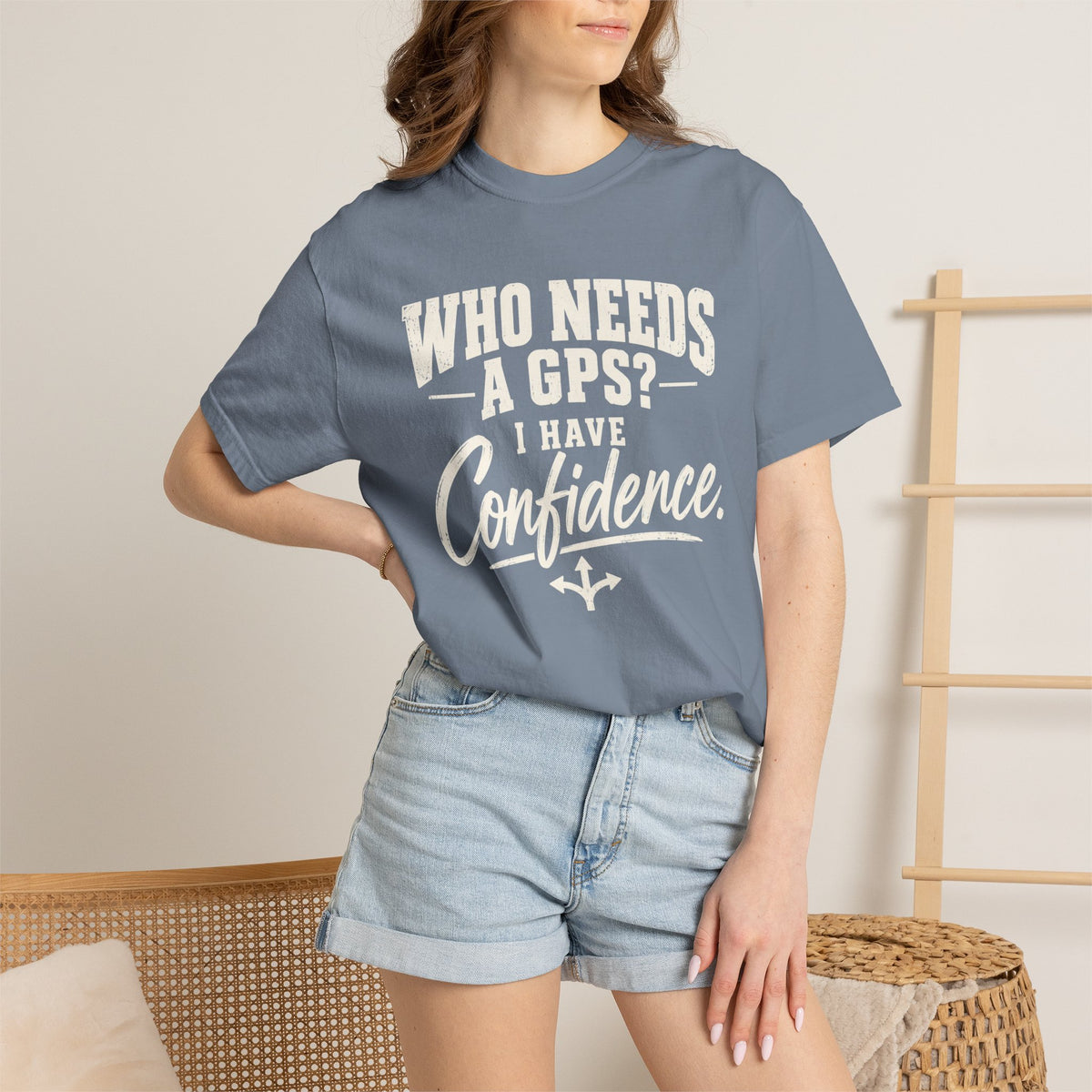 Who Needs GPS T-shirt