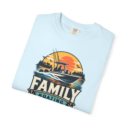 Family Boating Badge T-shirt