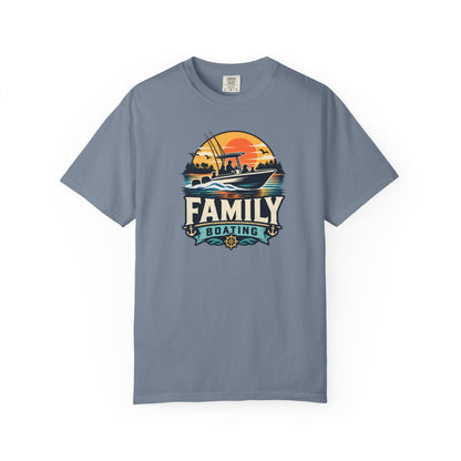 Family Boating Badge T-shirt