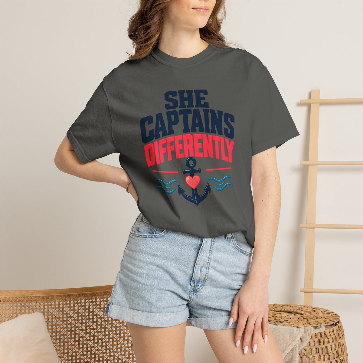 She Captains Heals T-shirt