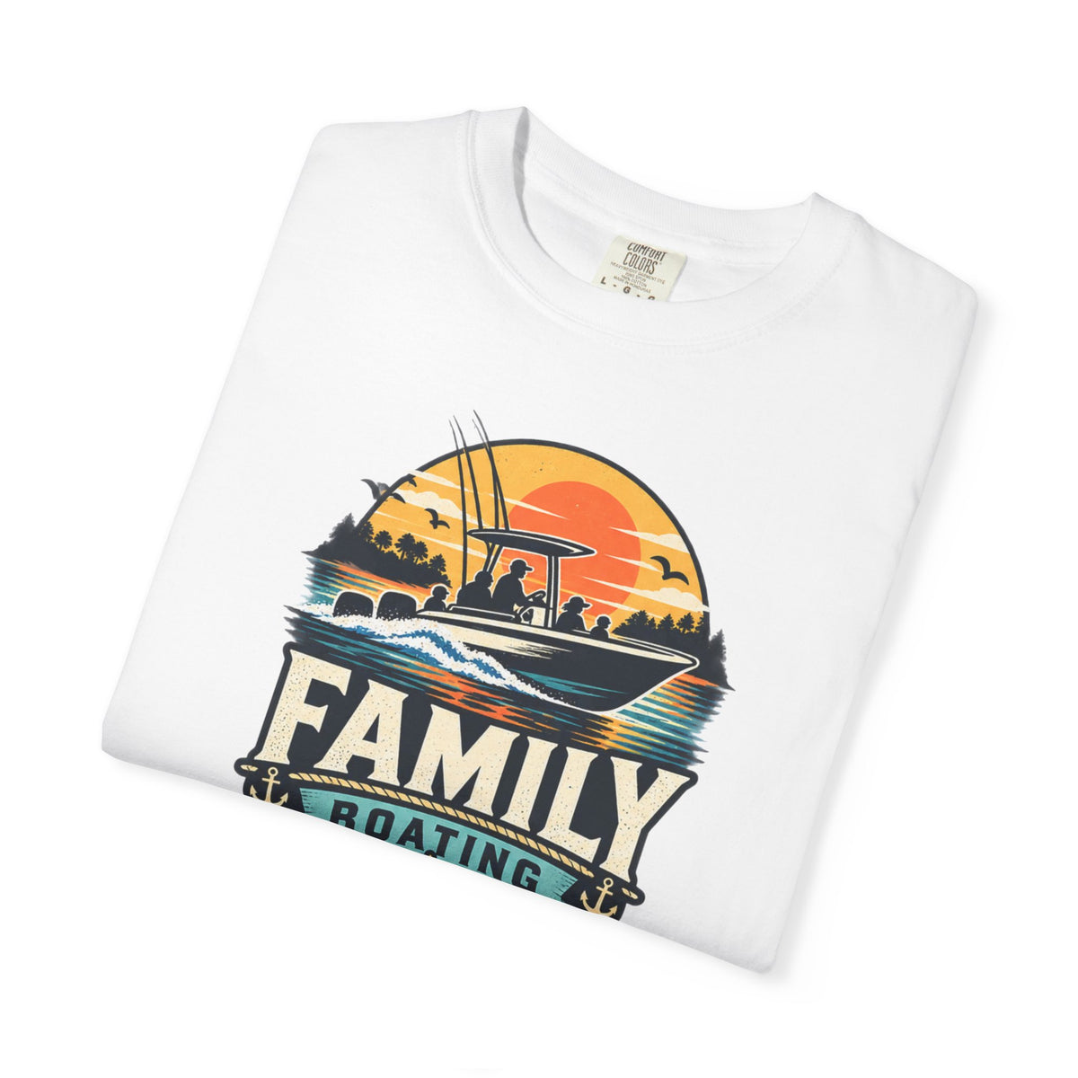 Family Boating Badge T-shirt