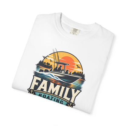 Family Boating Badge T-shirt
