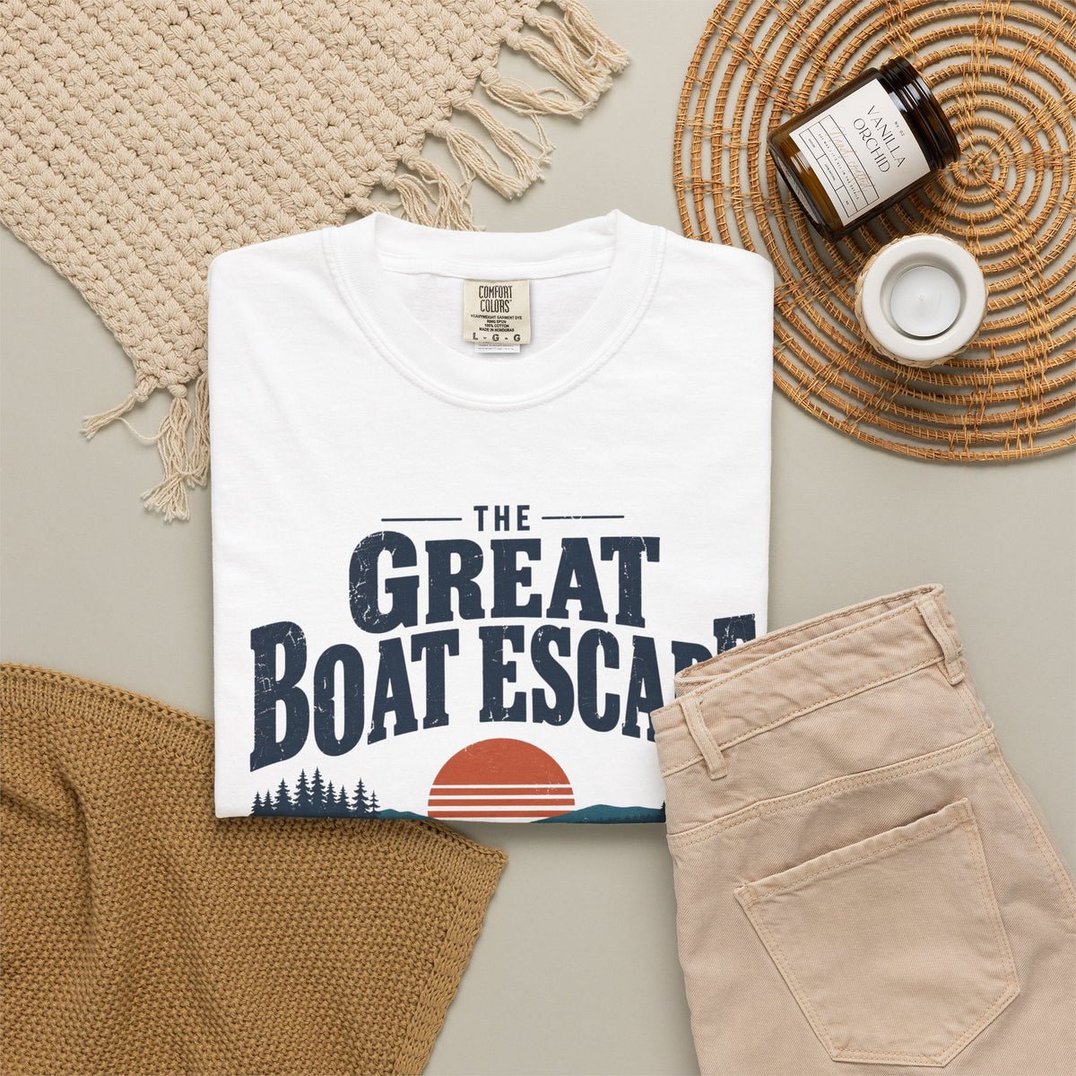 The Great Boat Escape T-shirt