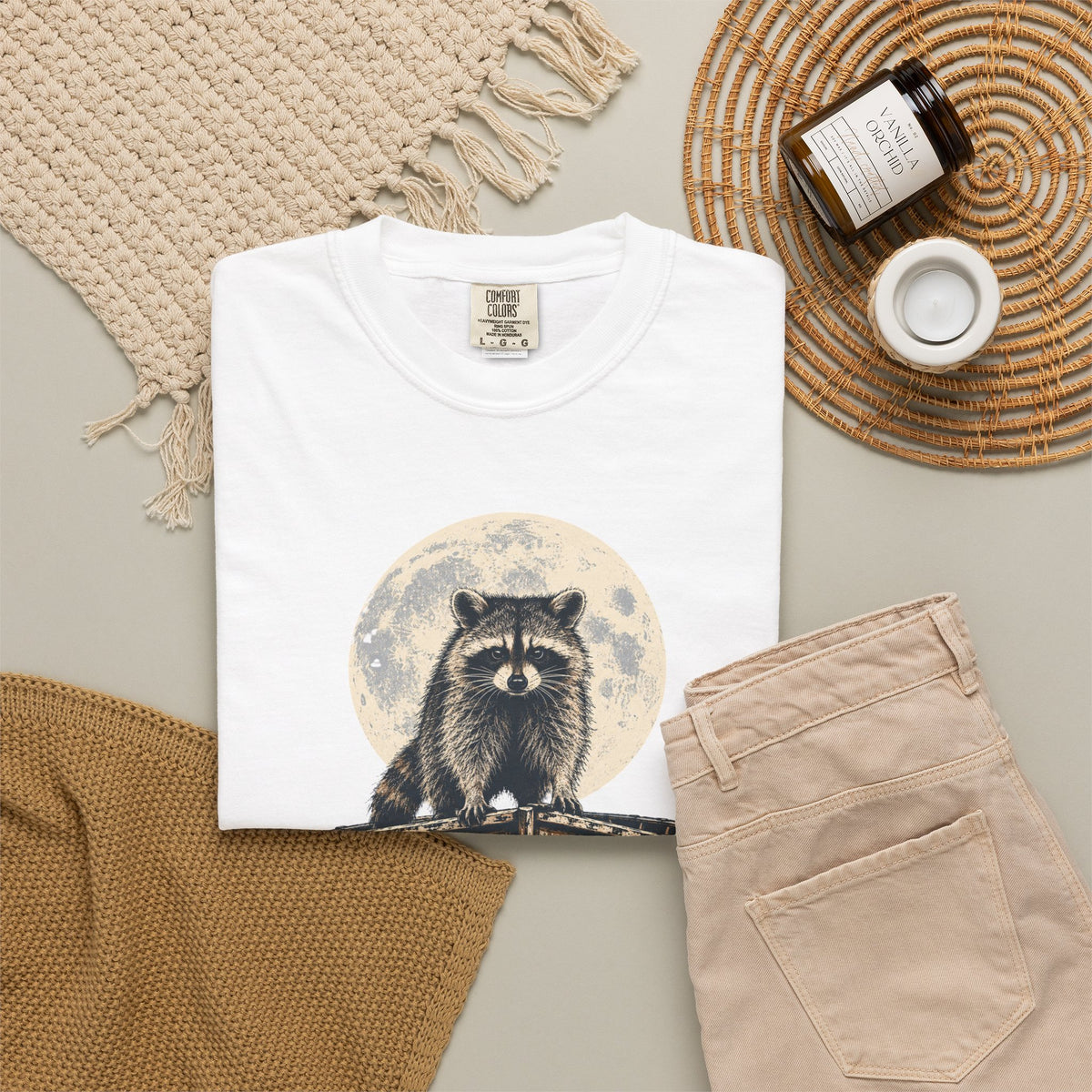 Boating Racoon T-shirt