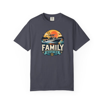 Family Boating Badge T-shirt