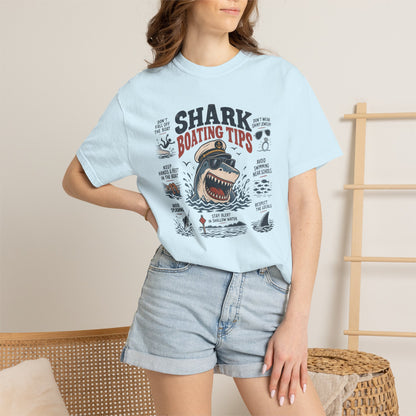 Shark Boating Tips T-shirt