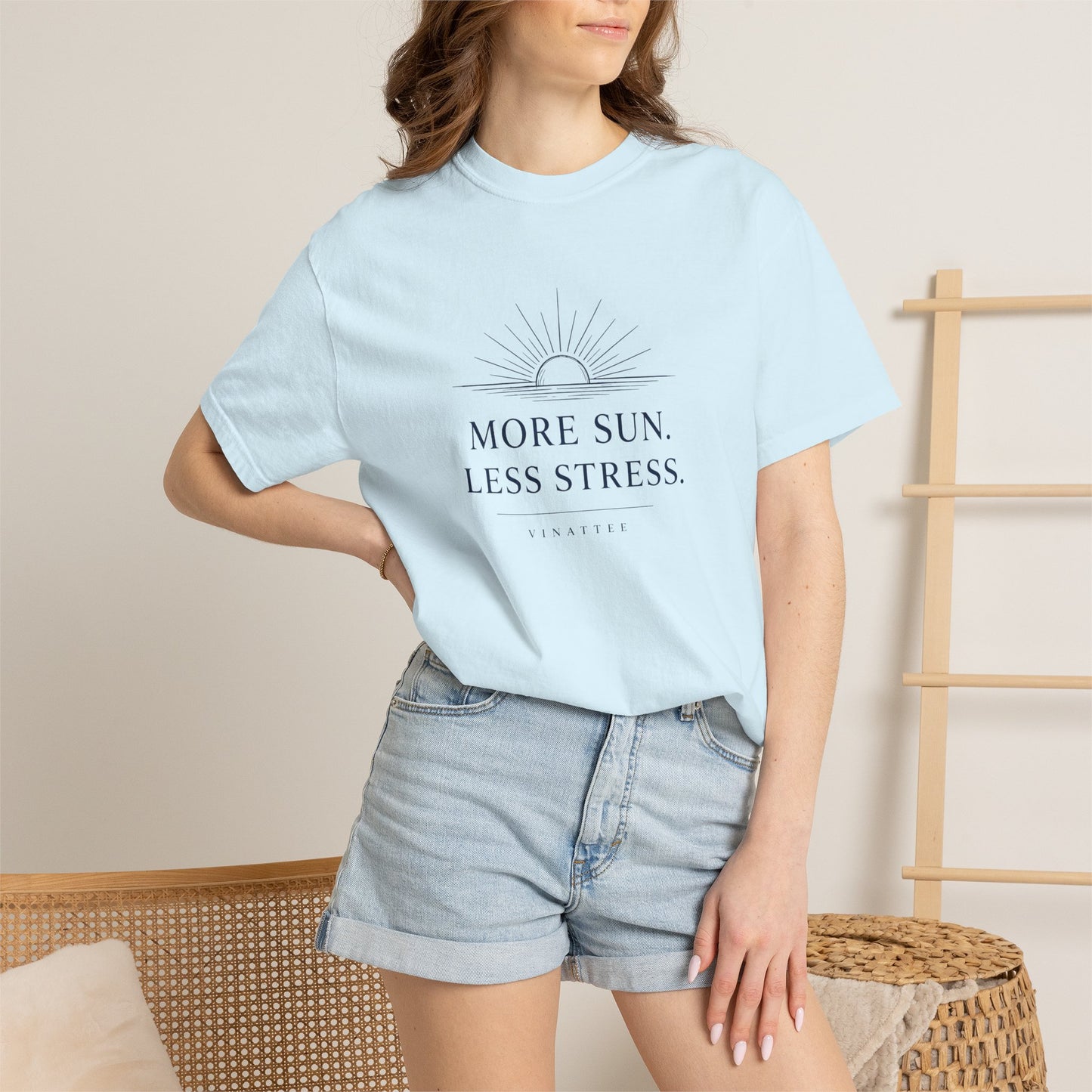 More Sun, Less Stress T-shirt