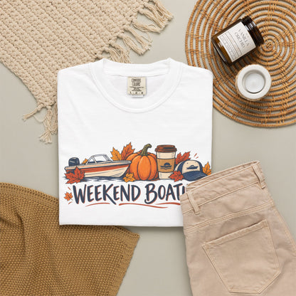 Fall Weekend Boating T-shirt