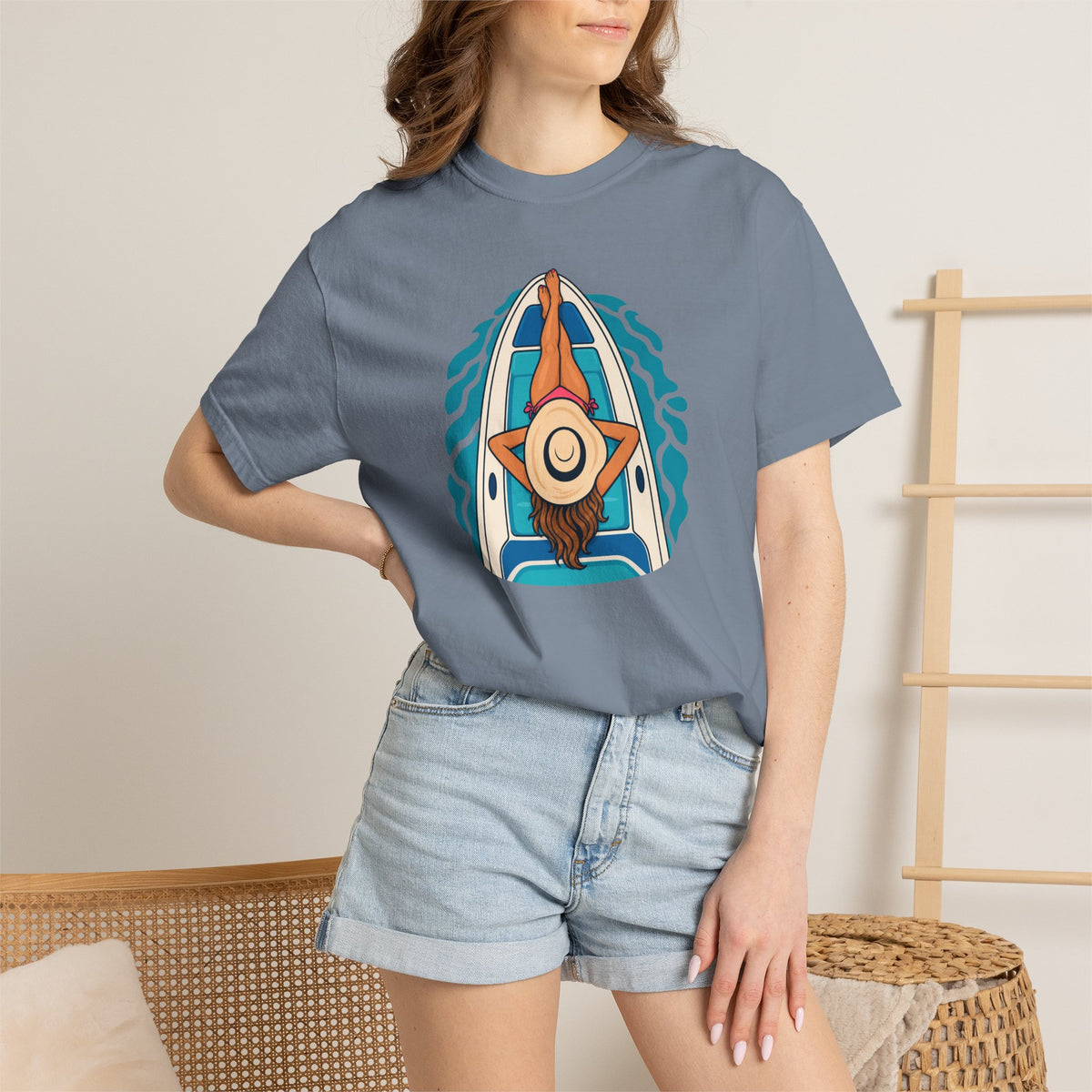 Girl On Water T-shirt