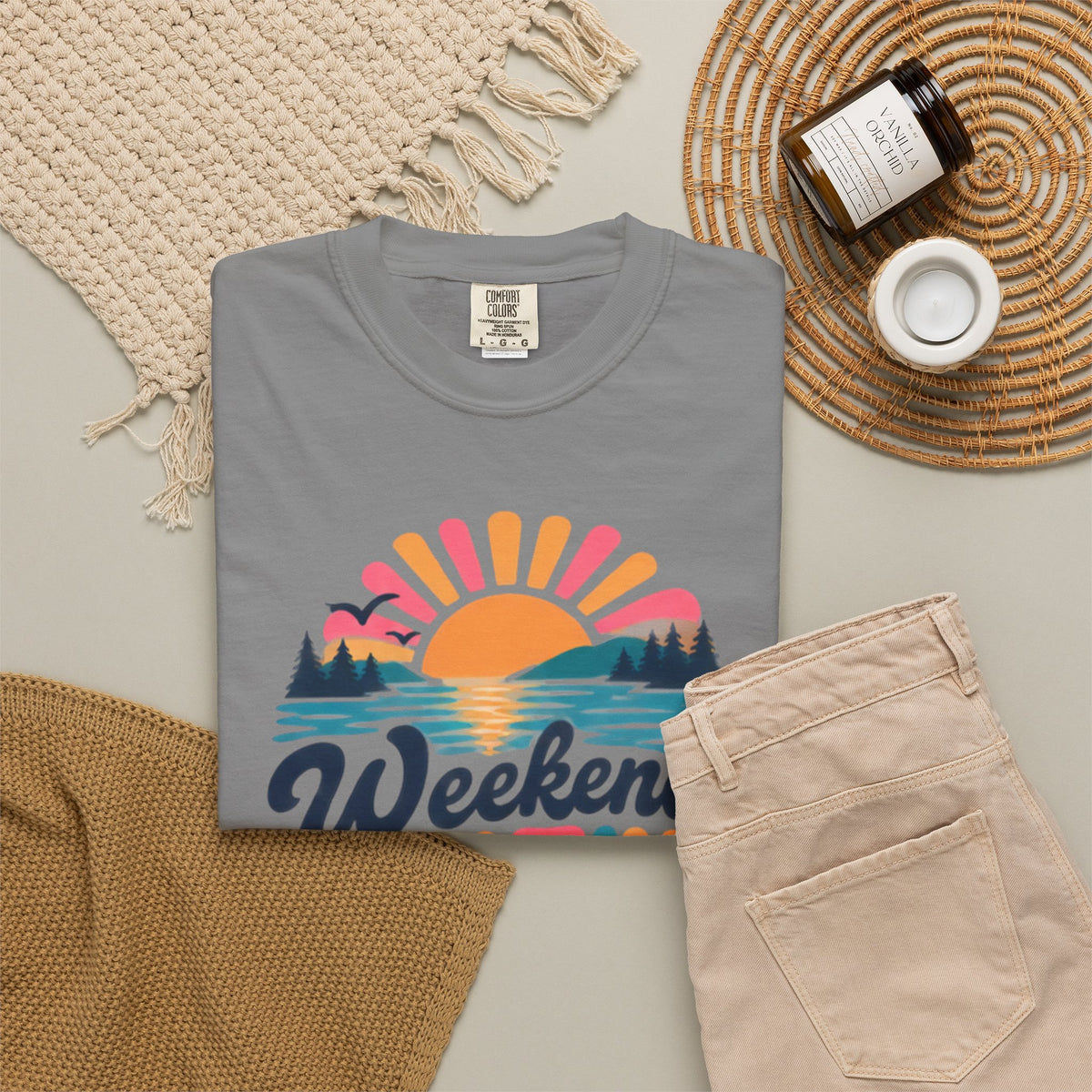 Retro Weekend Boating T-shirt