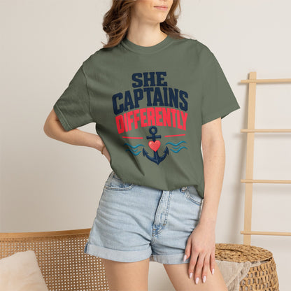 She Captains Heals T-shirt