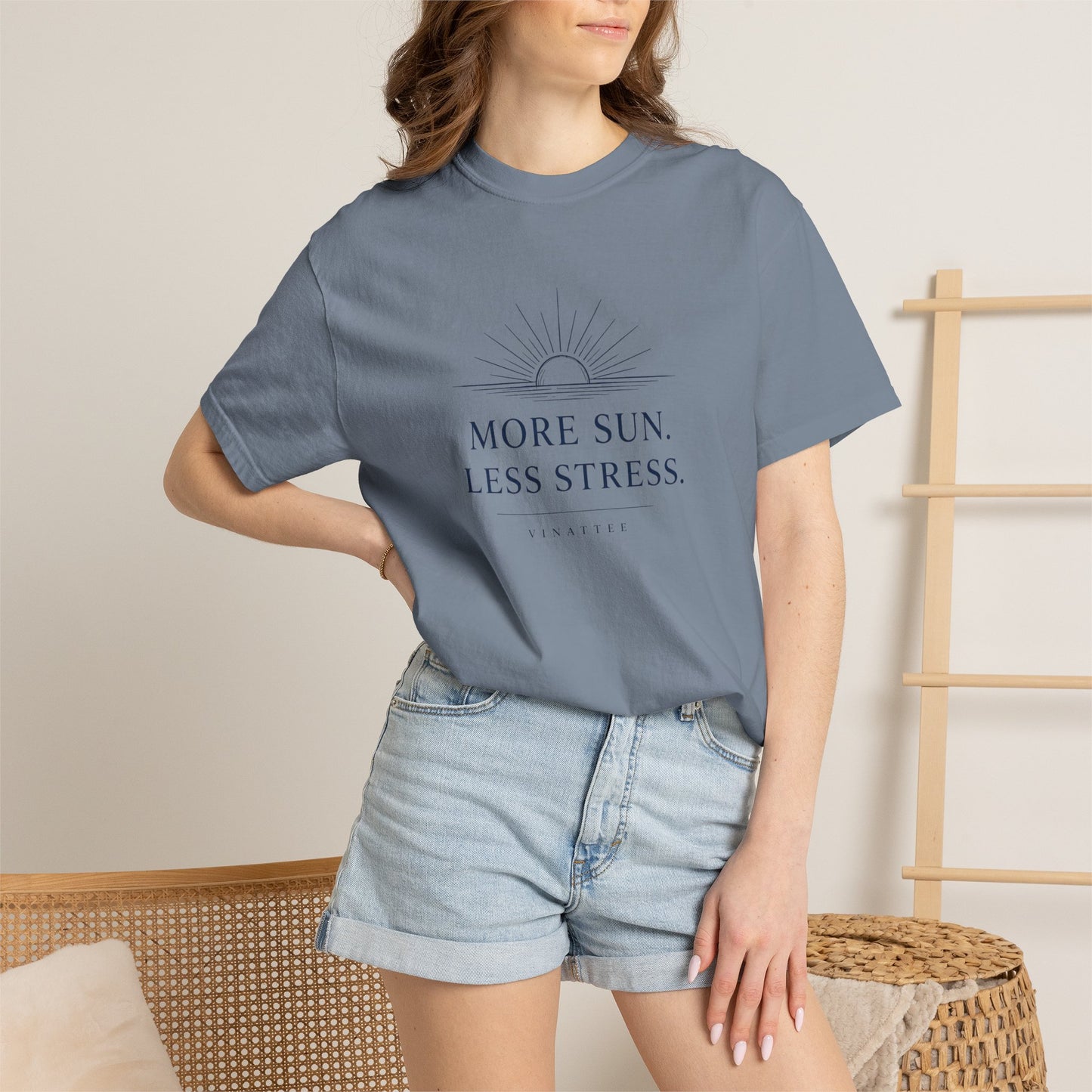 More Sun, Less Stress T-shirt