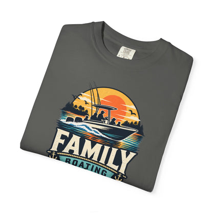 Family Boating Badge T-shirt
