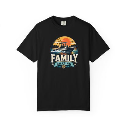 Family Boating Badge T-shirt