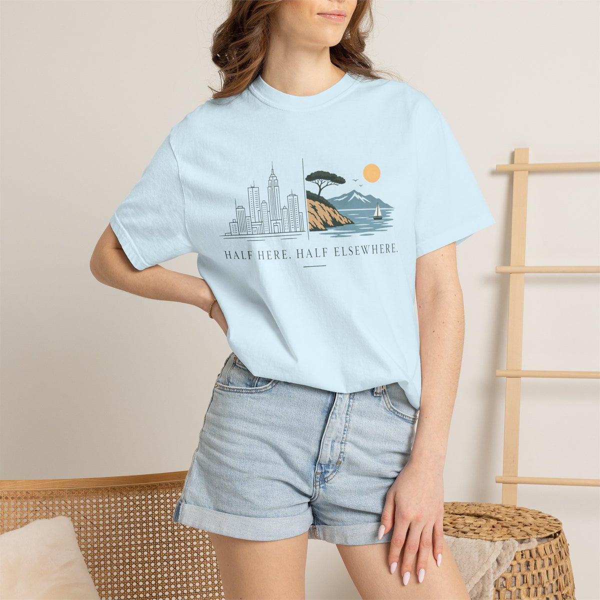 Half Here T-shirt