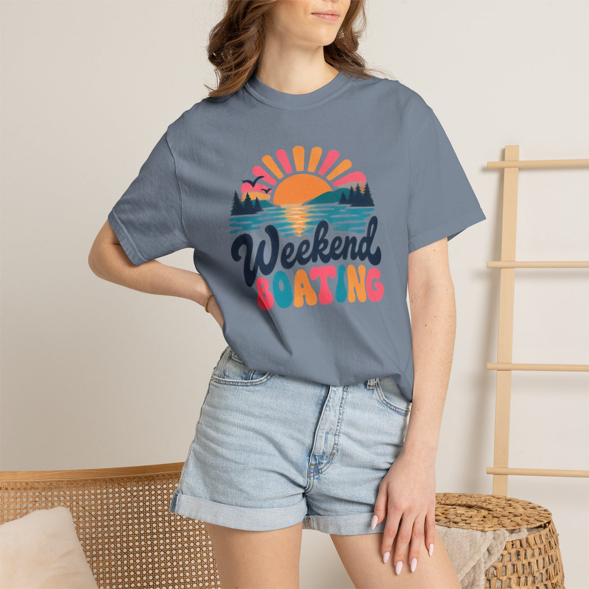 Retro Weekend Boating T-shirt