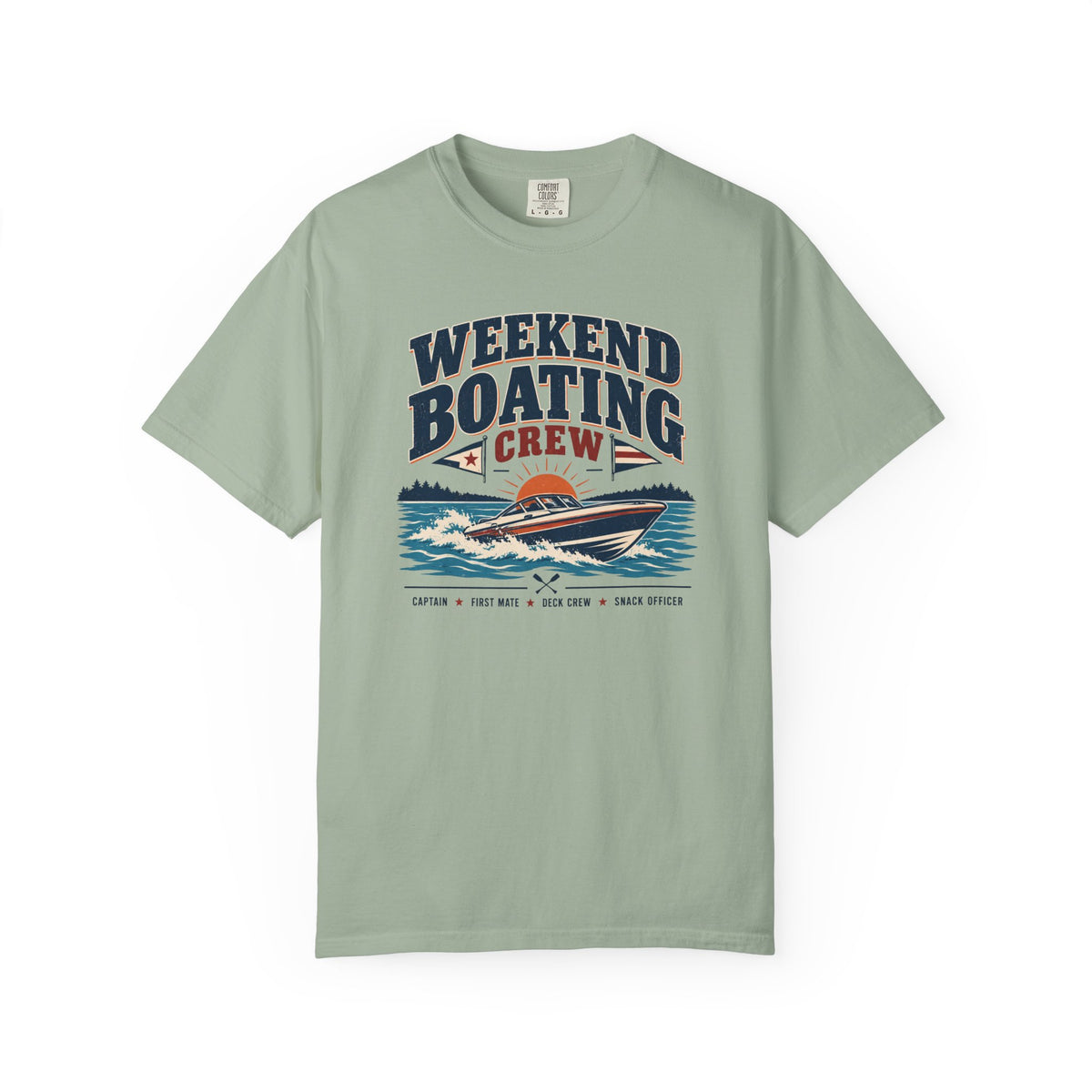 Weekend Boating Crew T-shirt