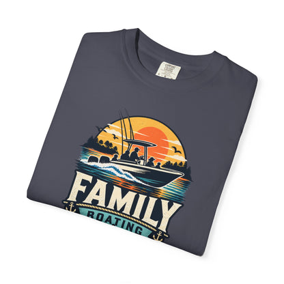 Family Boating Badge T-shirt