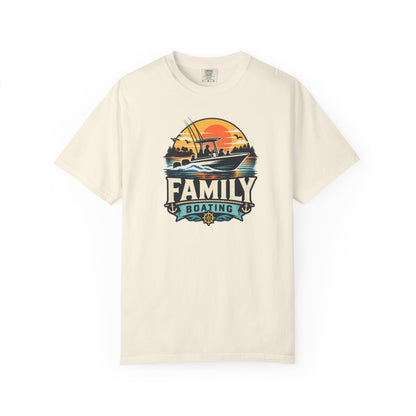 Family Boating Badge T-shirt