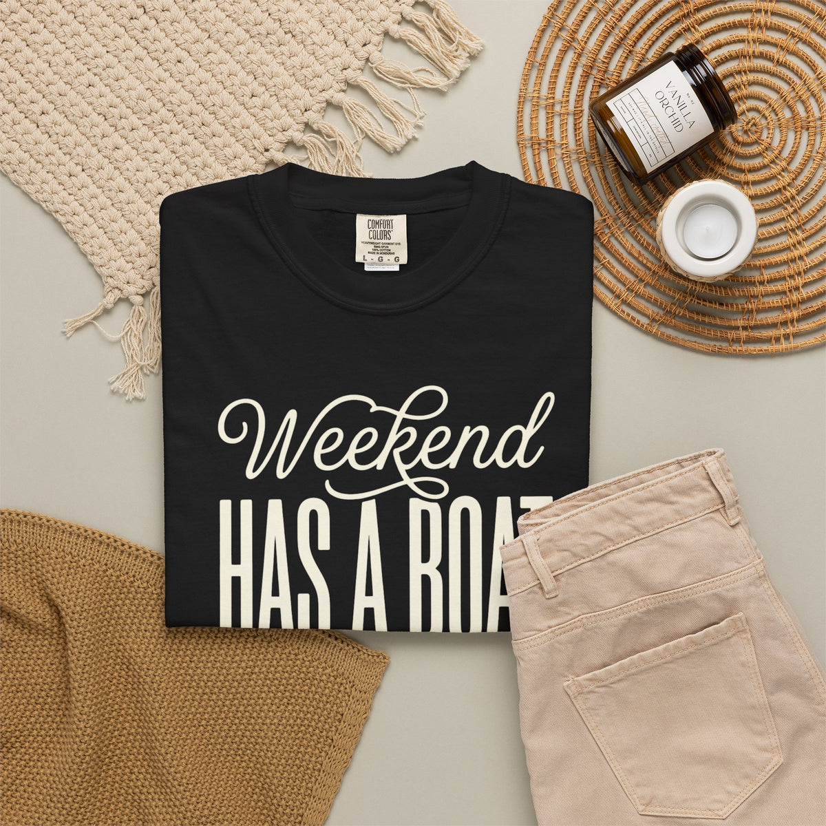 Weekend Has A Boat T-shirt