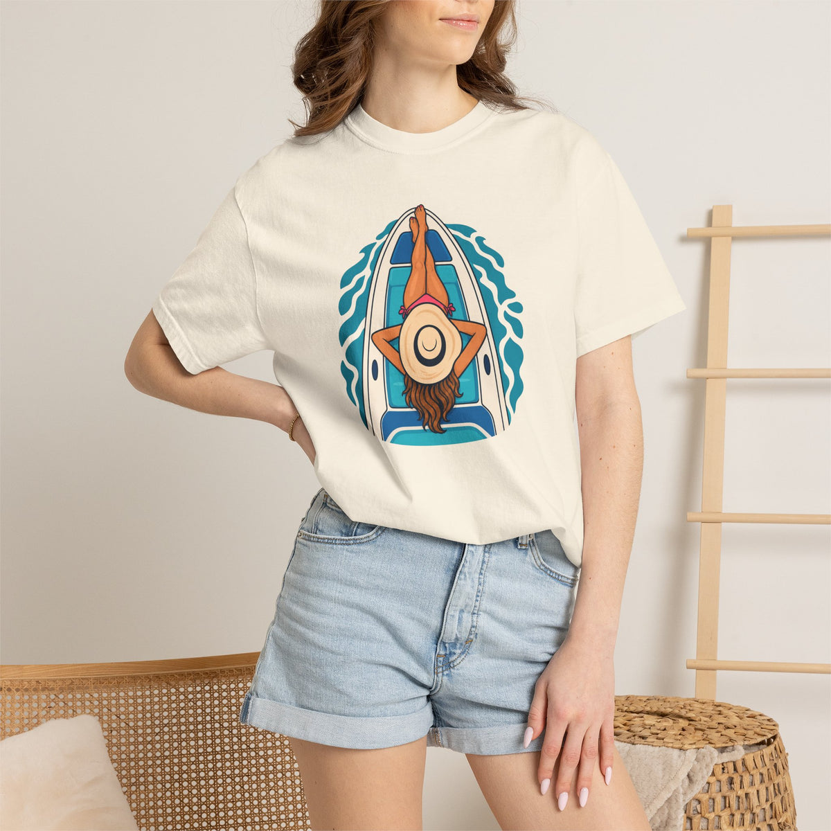 Girl On Water T-shirt