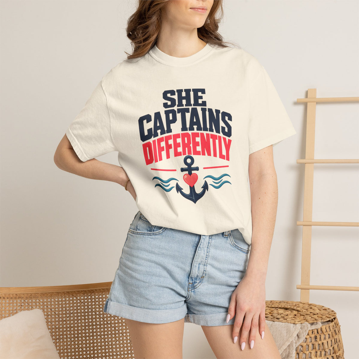 She Captains Heals T-shirt
