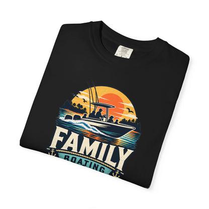Family Boating Badge T-shirt