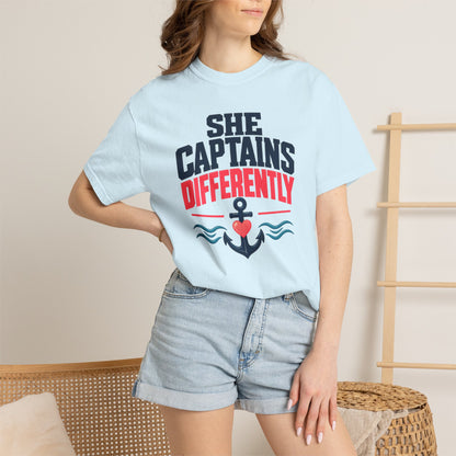 She Captains Heals T-shirt