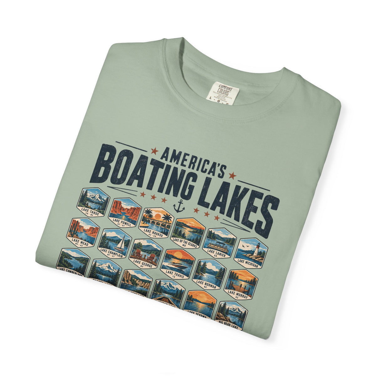 Boating Lakes T-shirt
